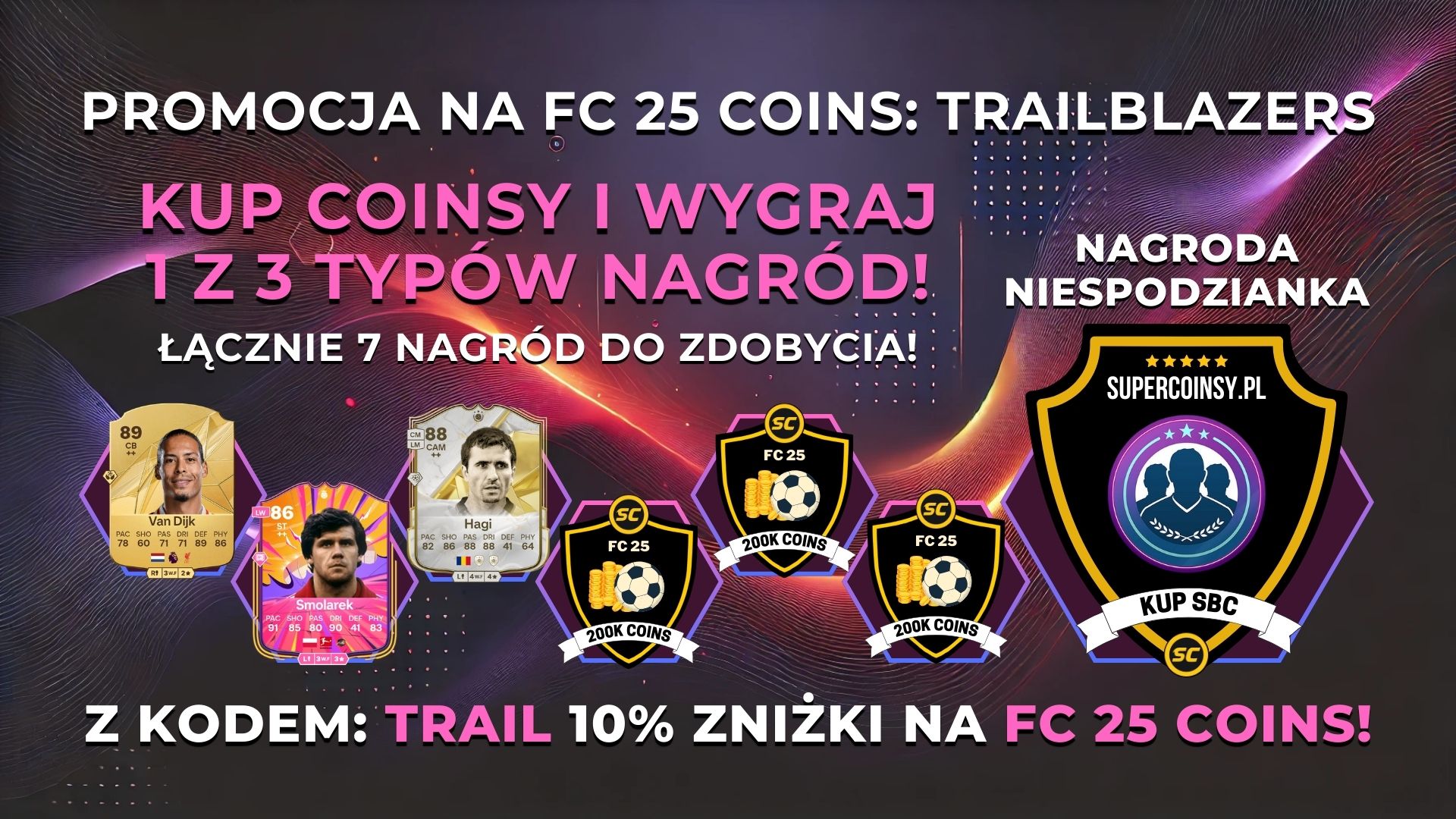 Promocja na FC 25 Coins: Trailblazers